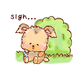 Yorkshire Terrie English version sticker #5705150