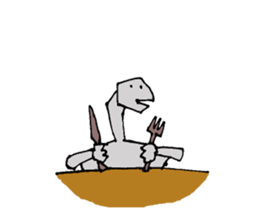 Here's to the Jurassic! sticker #5705169