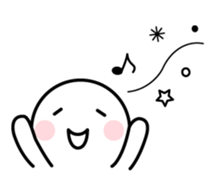 Lovely emoticon of the Japanese style sticker #5705396