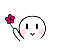 Lovely emoticon of the Japanese style sticker #5705401