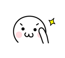 Lovely emoticon of the Japanese style sticker #5705411