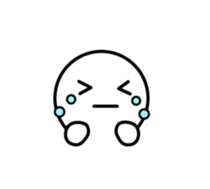 Lovely emoticon of the Japanese style sticker #5705414