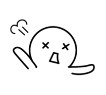 Lovely emoticon of the Japanese style sticker #5705420