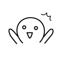 Lovely emoticon of the Japanese style sticker #5705422