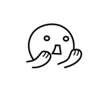 Lovely emoticon of the Japanese style sticker #5705428