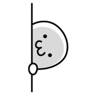 Lovely emoticon of the Japanese style sticker #5705434