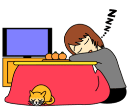 Mirai-chan's Japanese yearly events sticker #5705520