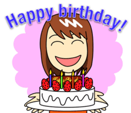 Mirai-chan's Japanese yearly events sticker #5705521