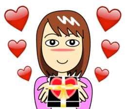 Mirai-chan's Japanese yearly events sticker #5705524