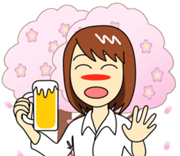 Mirai-chan's Japanese yearly events sticker #5705527