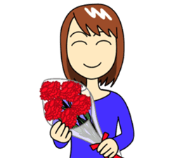 Mirai-chan's Japanese yearly events sticker #5705531