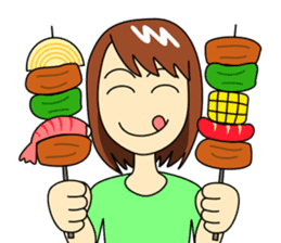 Mirai-chan's Japanese yearly events sticker #5705535