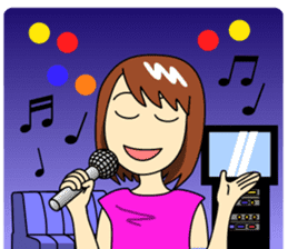 Mirai-chan's Japanese yearly events sticker #5705536