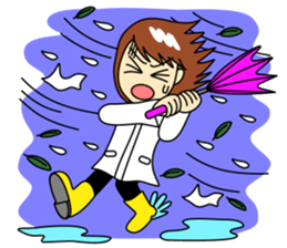 Mirai-chan's Japanese yearly events sticker #5705543