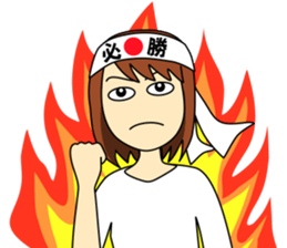 Mirai-chan's Japanese yearly events sticker #5705545