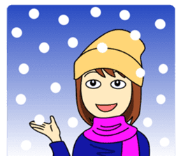 Mirai-chan's Japanese yearly events sticker #5705554