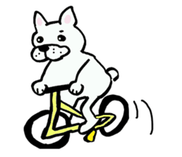frenchbulldog formaljapanese revised sticker #5705880