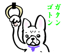 frenchbulldog formaljapanese revised sticker #5705881