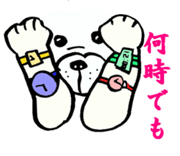frenchbulldog formaljapanese revised sticker #5705883