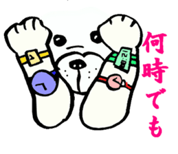 frenchbulldog formaljapanese revised sticker #5705883