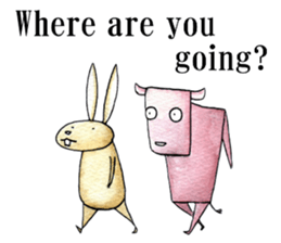 Everyday in Animal's State (English) sticker #5706004