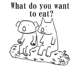 Everyday in Animal's State (English) sticker #5706008