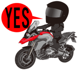 MOTO! BIKE! RACE! I LIKE motorcycle! sticker #5706518