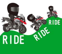 MOTO! BIKE! RACE! I LIKE motorcycle! sticker #5706522
