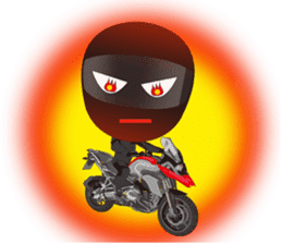 MOTO! BIKE! RACE! I LIKE motorcycle! sticker #5706524
