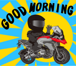 MOTO! BIKE! RACE! I LIKE motorcycle! sticker #5706528