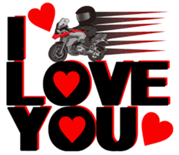 MOTO! BIKE! RACE! I LIKE motorcycle! sticker #5706530