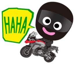 MOTO! BIKE! RACE! I LIKE motorcycle! sticker #5706538