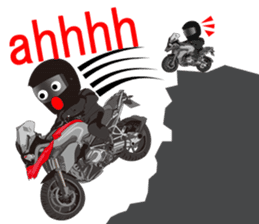 MOTO! BIKE! RACE! I LIKE motorcycle! sticker #5706539