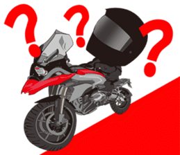 MOTO! BIKE! RACE! I LIKE motorcycle! sticker #5706540
