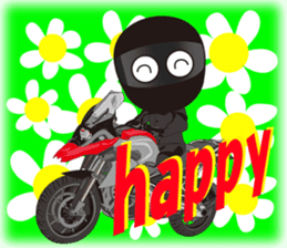 MOTO! BIKE! RACE! I LIKE motorcycle! sticker #5706550