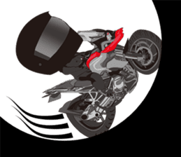 MOTO! BIKE! RACE! I LIKE motorcycle! sticker #5706552