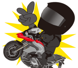 MOTO! BIKE! RACE! I LIKE motorcycle! sticker #5706553