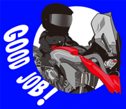 MOTO! BIKE! RACE! I LIKE motorcycle! sticker #5706554