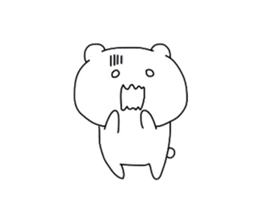 Innocent bear sticker #5706770