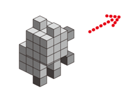 A square cat sticker #5707336