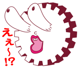 The gear and The Screw sticker #5707443