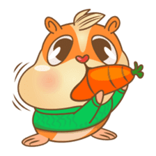 Ham, the Hamster sticker #5707786