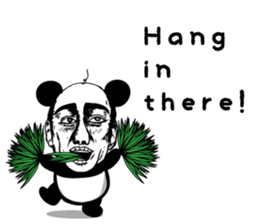 Uncle panda "Oji panda"(English version) sticker #5707839