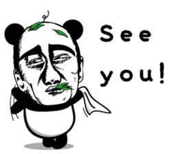 Uncle panda "Oji panda"(English version) sticker #5707842