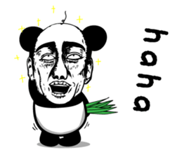 Uncle panda "Oji panda"(English version) sticker #5707846