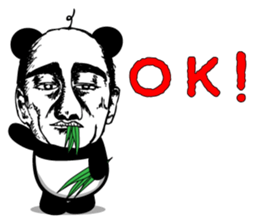 Uncle panda "Oji panda"(English version) sticker #5707847