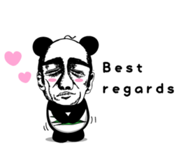 Uncle panda "Oji panda"(English version) sticker #5707851