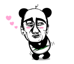 Uncle panda "Oji panda"(English version) sticker #5707852