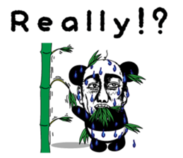 Uncle panda "Oji panda"(English version) sticker #5707854