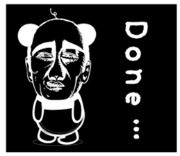 Uncle panda "Oji panda"(English version) sticker #5707855